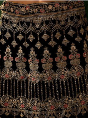Multicolour Embroidered Lehenga choli with Blouse 5
